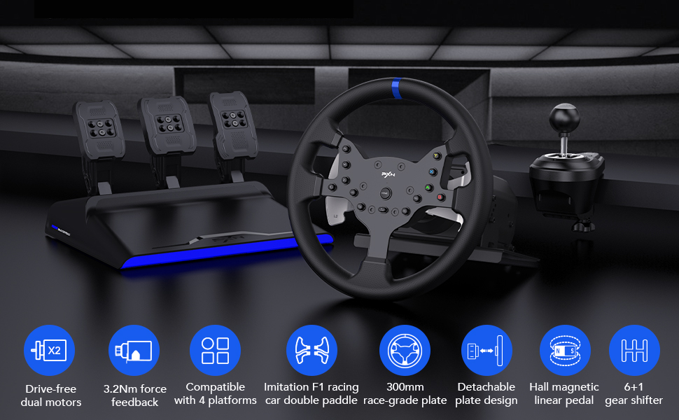 PXN V99 PC Racing Wheel