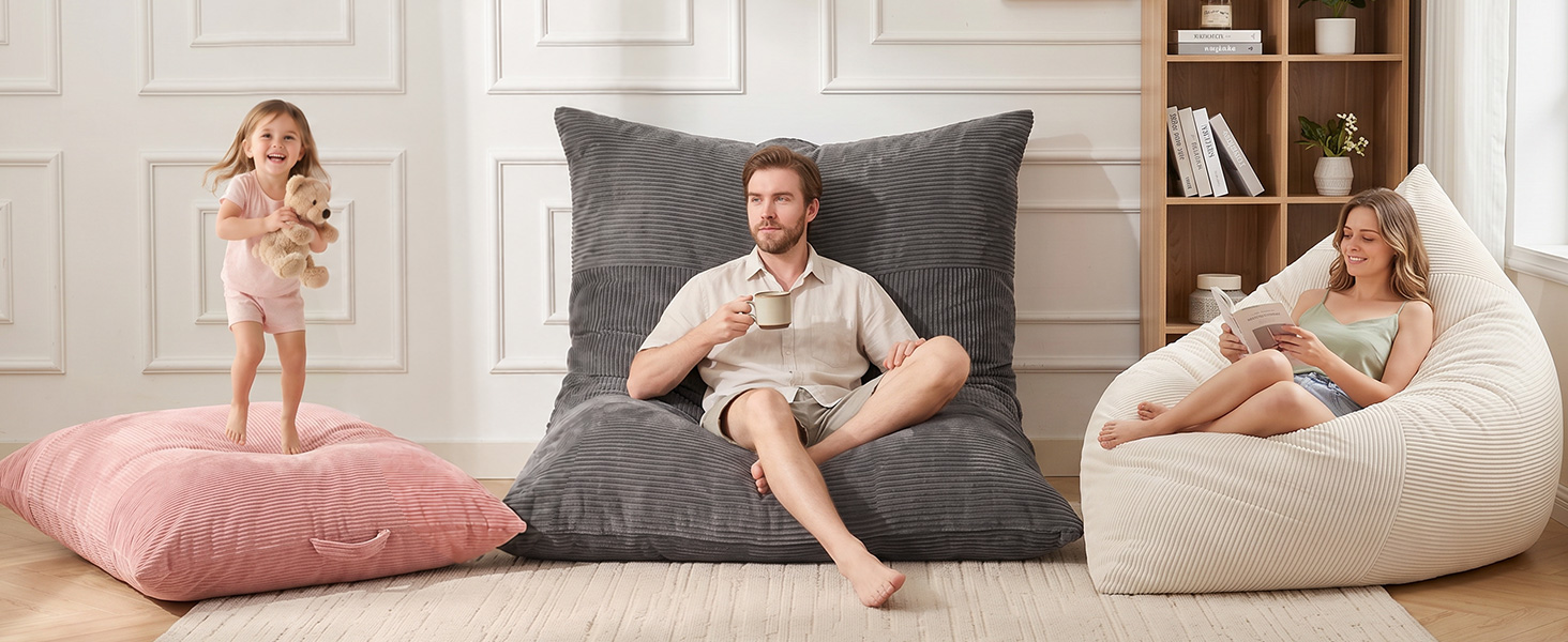 3 in 1 Kids Bean Bag Chair