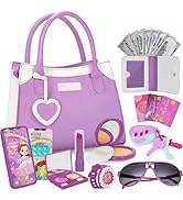 Officygnet Play Purse for Little Girl, Pretend Princess Play Girls Toys for 3 4 5 6 7 8 Year Old,...