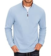 COOFANDY Men's Casual Slim Fit Pullover Sweater Knitted Thermal Sweatshirt