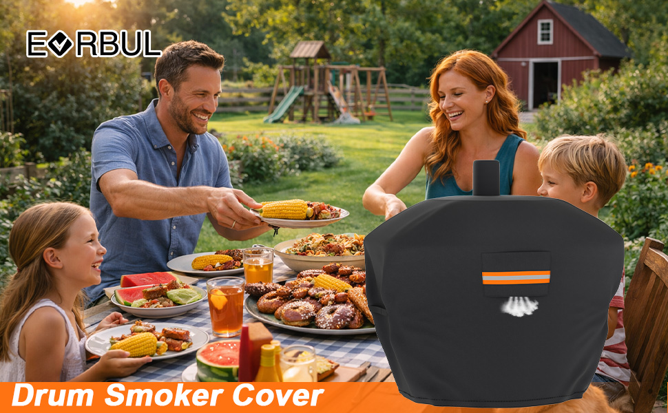 Drum Smoker Cover