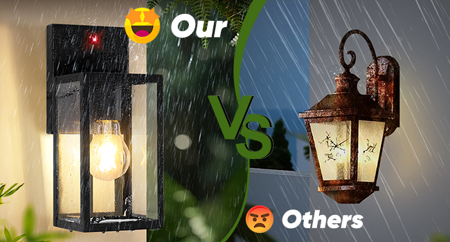 outdoor wall sconce