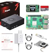 iRasptek Starter Kit for Raspberry Pi 5 16GB RAM-Pre-Loaded with 256GB Edition Raspberry Pi OS (A...