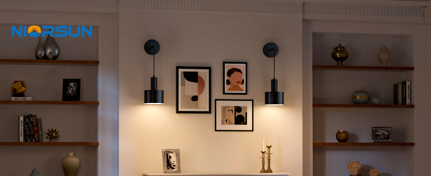 Wireless Battery Operated Wall Sconces