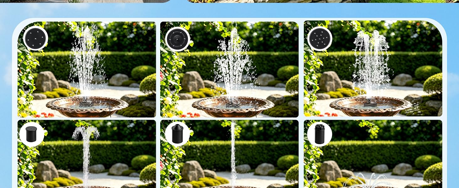 solar fountain