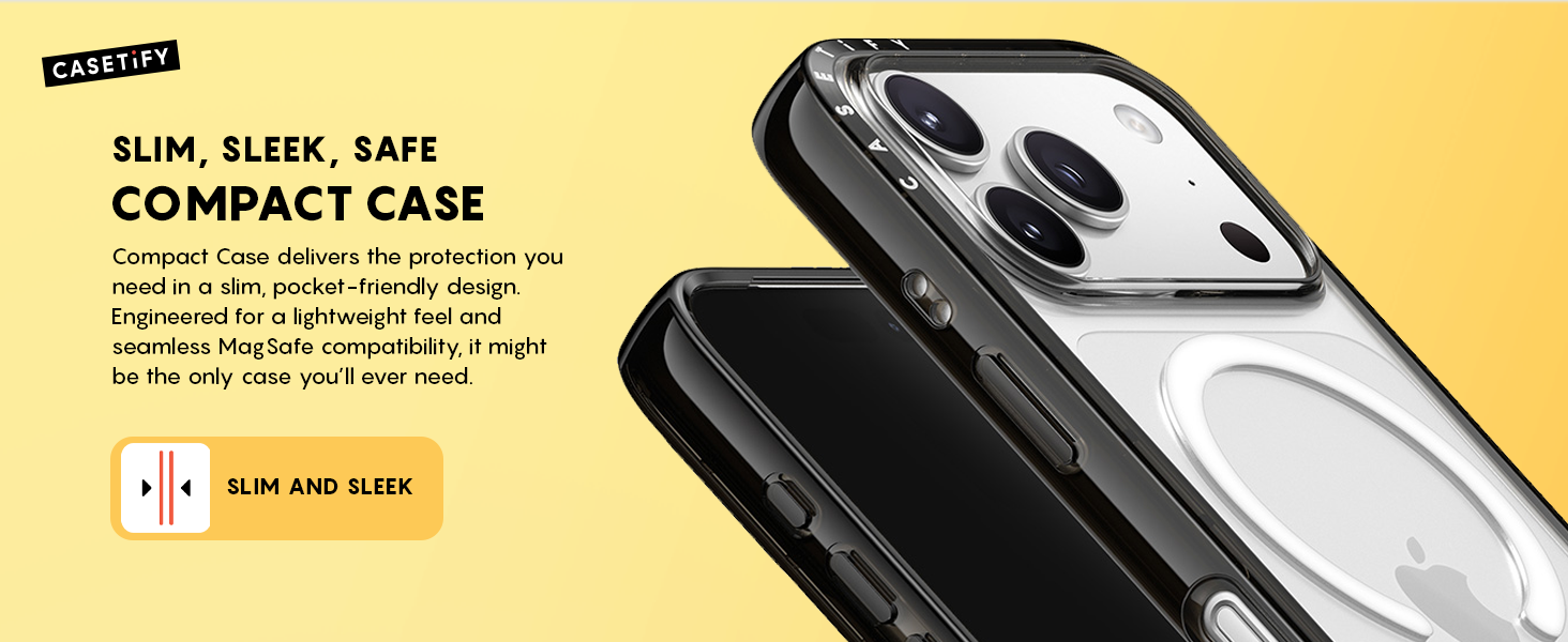 CASETiFY Compact Case Magsafe Compatible for iPhone 17