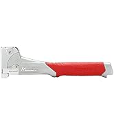 Arrow HT55BL Hammer Tacker, Manual Stapler for Construction and Insulation, Ergonomic Grip Handle...