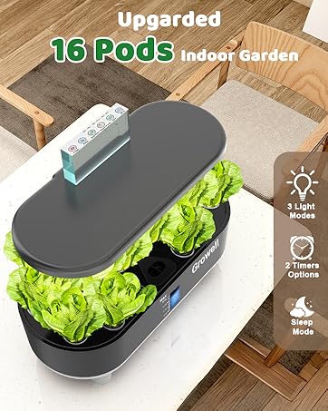 120 pods large indoor garden