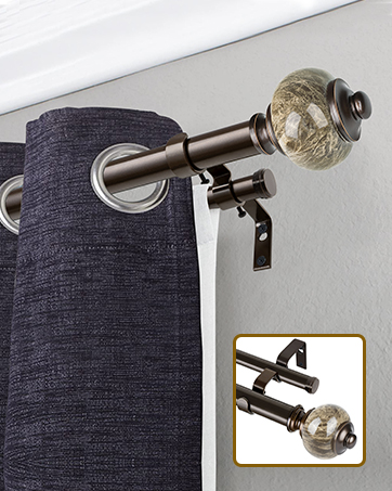 kamanina curtain rods