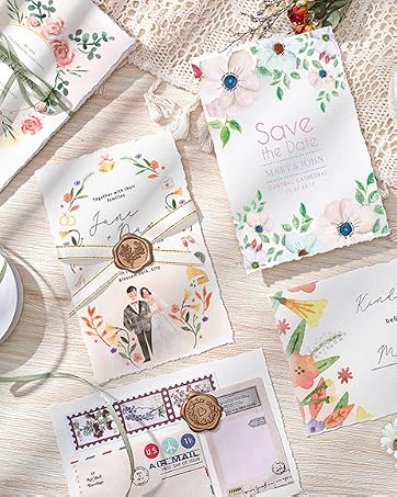 30 Sheets Large Watercolor Paper, 22x30 Inches Cold Press Water Color Paper Pad, 300GSM Thick Hea...