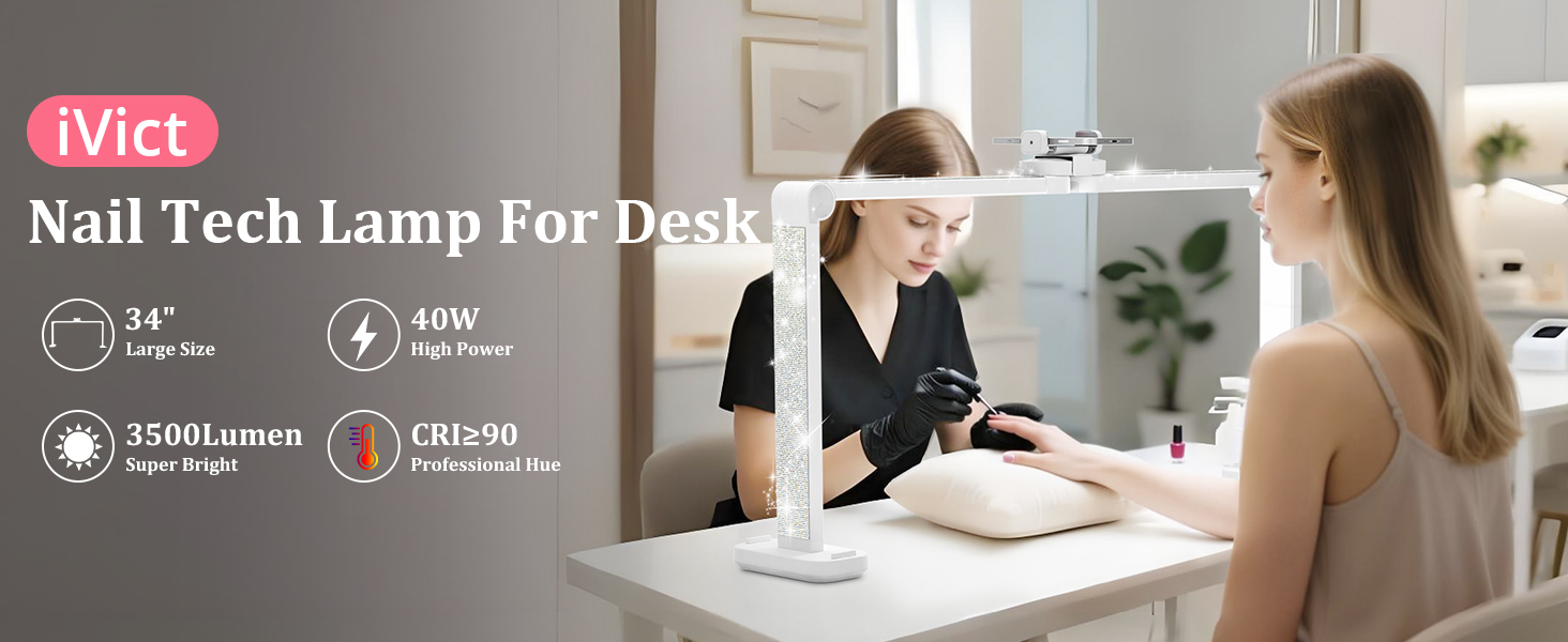Nail Desk Lamp