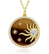 FANCIME Birthstone Necklaces for Women Fine Jewelry Sterling Silver Infinity Pendant Anniversary ...