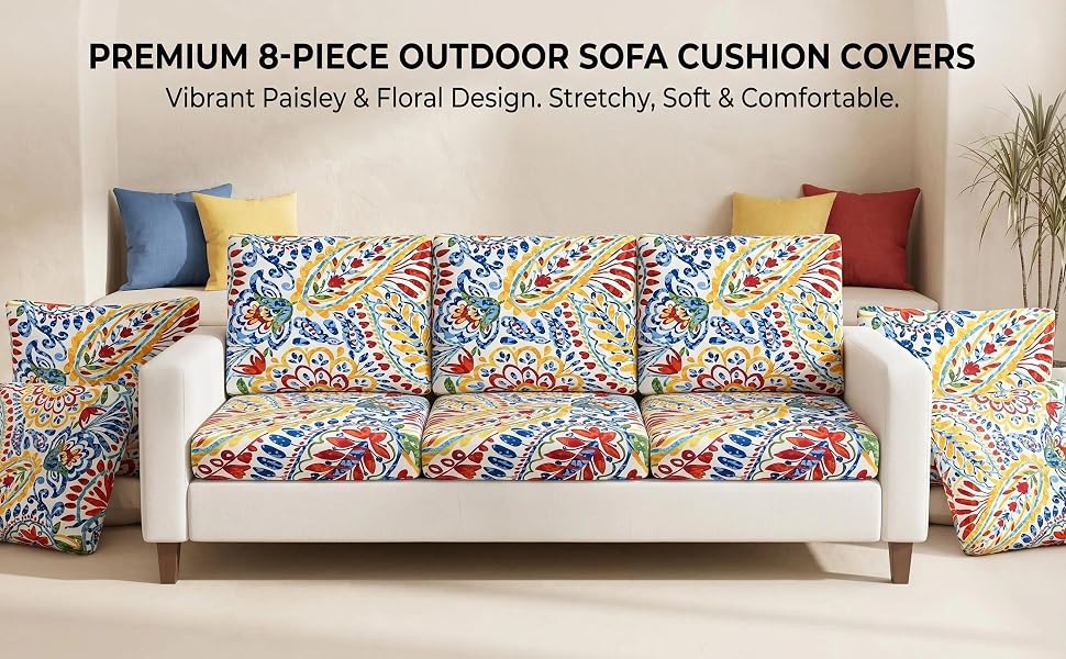 paisley Cushion Cover