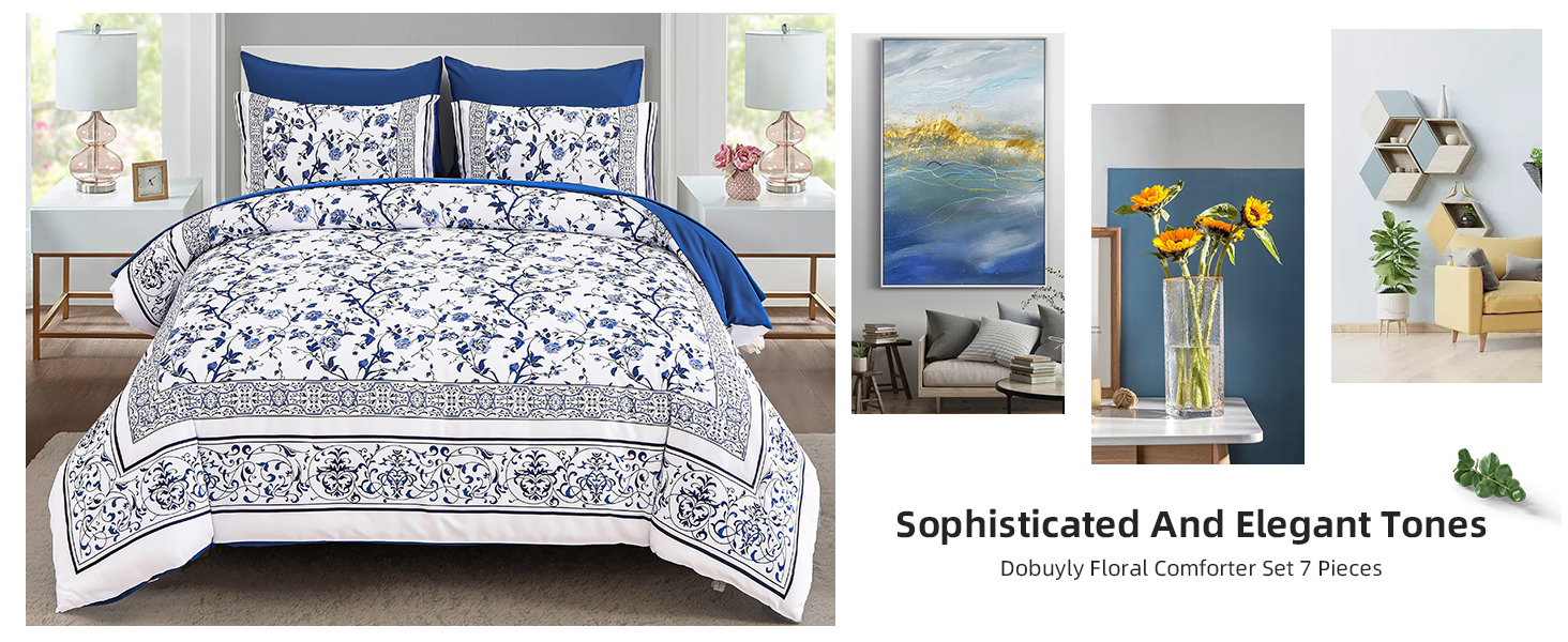 floral comforter set