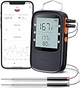 Govee Water Detectors, 100dB Adjustable Audio Alarm Sensor, Sensitive Leak and Drip Alert, for Ki...
