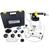 Mityvac MV6835 Premium Pneumatic Air Operated Brake and Clutch Bleeding Kit, Variable Control Thu...