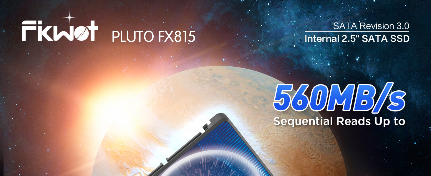 Fikwot FX815 SATA iii 2.5" SSD, up to 560MB/s, Internal solid state drive,256gb/512gb/1tb/2tb/4tb
