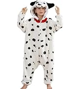 ATOZ Unisex Children Animal Onesie, Halloween Costume Pajamas Christmas Cosplay Sleepwear For Boy...