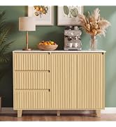 MEXSAKY Extra Large Corner Cabinet,Farmhouse Corner Shelf with Barn Door, 67" H Corner Display Ca...