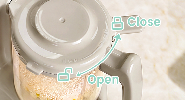 Grownsy Baby Food Maker with Stainless Steel Steam Basket