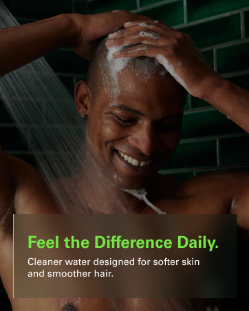 Handheld Shower Head Starter Kit: Black Full Set