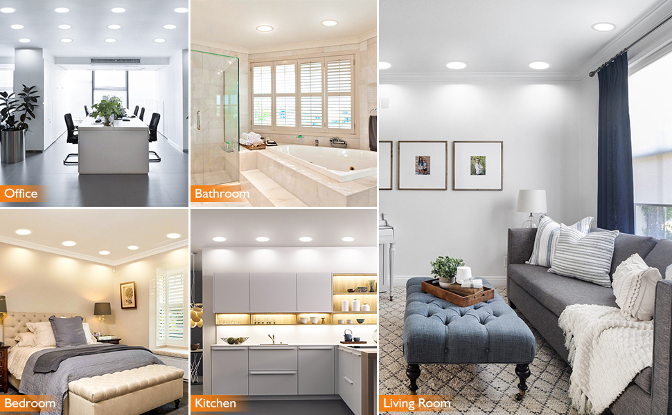 8 inch led recessed light