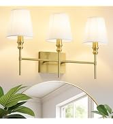 ZSMAIKU Vanity Lighting Fixtures,4 Light Bathroom Vanity Light,Black Bathroom Light Fixtures Over...