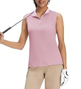 WOMEN'S Q-ZIPSLEEVELESS GOLF SHIRTS