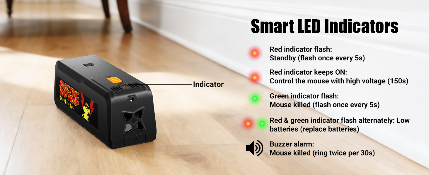 electric rat traps indoor for home