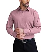 COOFANDY Men's Long Sleeve Button Down Shirts Casual Untucked Shirt Regular Fit Dress Shirt