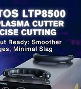 LOTOS LTP8500 85AMP Non-Touch Pilot Arc Plasma Cutter, Drag Cut Enabled, 1” 25mm Clean Cut, 1.5" ...