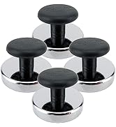 Master Magnetics Ceramic Round Base Magnet Pack with Hole, Ideal for Securing Items in Home, Shop...
