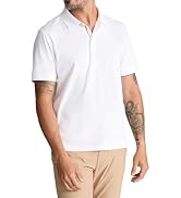 UNTUCKit Short Sleeve Wrinkle Free Supima Cotton Polo Shirts for Men