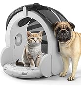 iPettie Runway Wireless Pump Cat Water Fountain with 4 Filters - Waterproof Self-Contained Batter...