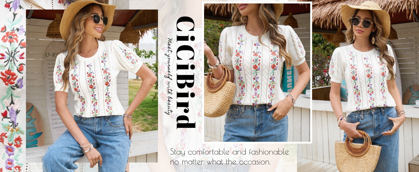 CiCiBird Womens Summer Sweater