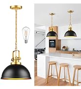 Mgcanyu Black Pendant Lights Kitchen Island, 11.8