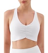 K-Swiss Sports Bras for Women - Thin Strappy Racerback Light Impact Yoga Tops