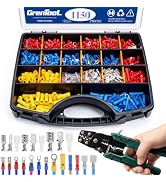GRENTOOL 17Pcs Ratcheting Pipe Cutter Tool Kit, Heavy-Duty Copper & PVC Pipe Cutter, Tubing Cutte...