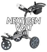 Bag Boy Volt Electric Golf Push Cart with Next Generation Battery