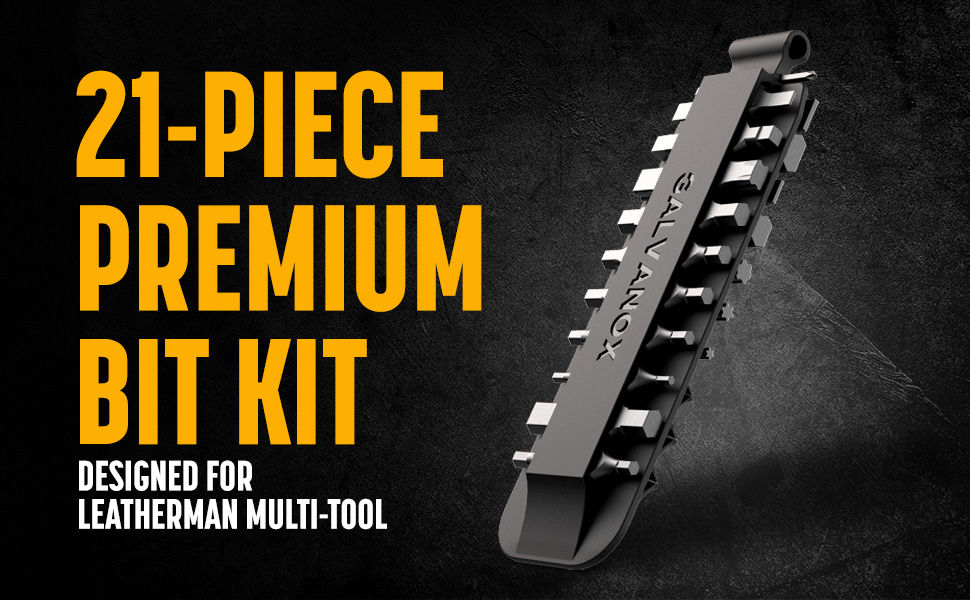 21 Piece Premium bit kit