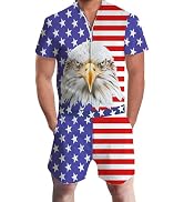 RAISEVERN Mens Romper Zipper Jumpsuit Male Shorts Sleeve One Piece Overalls Bro Outfits