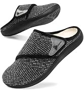 Spesoul Slippers for Women Men Rubber Soles House Slippers Indoor House Shoes Slip On Slipper Soc...