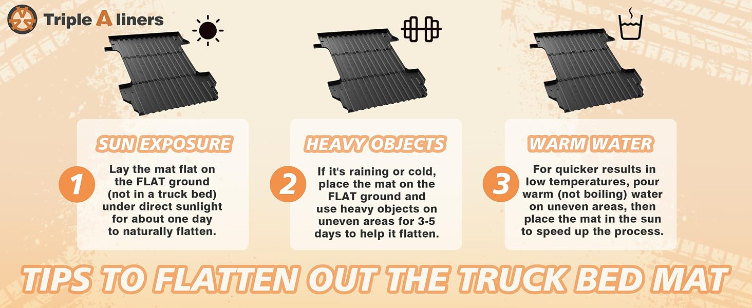 tips to flatten out