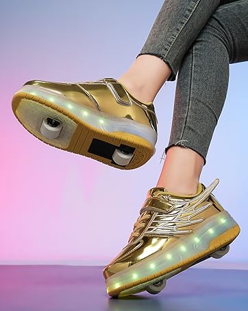 silver shoes