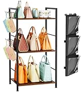 HapiRm Bathroom Shelf Unit Organizer - 3 Tier Expandable Narrow Shelf, Metal Free-Standing Shelve...