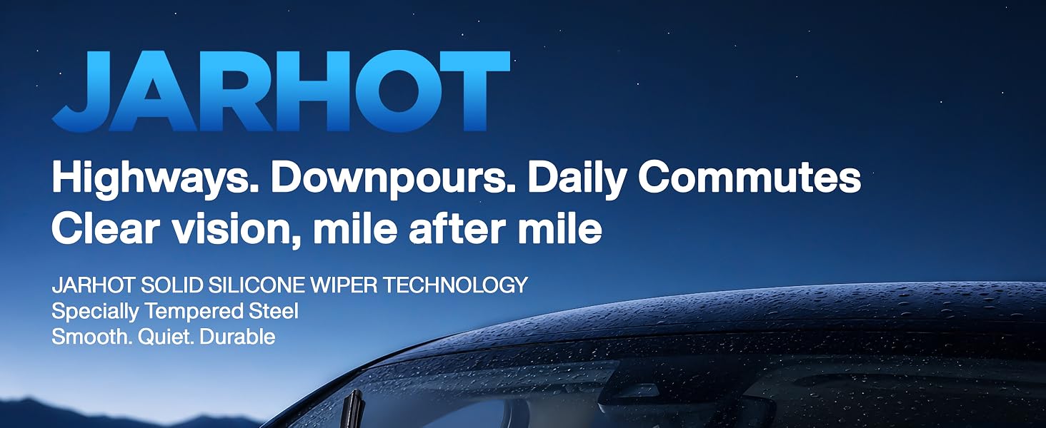 JARHOT silicone wipers