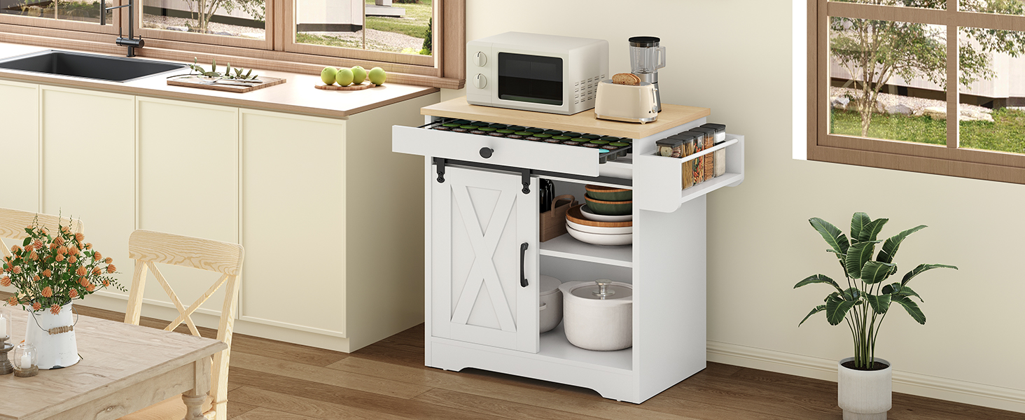 Coffee Bar Cabinet