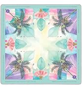 American Mahjong Mat – 31.5 x 31.5 Inch Non Slip Noise Reducing Game Table Mat for American Mah J...