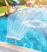 Pool Fountains for Above and In-ground Pools, Adjustable Whale Tail Waterfall Wide Width Pool Spr...