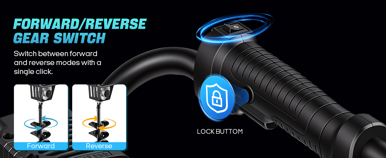 Forward/Reverse and safety lock